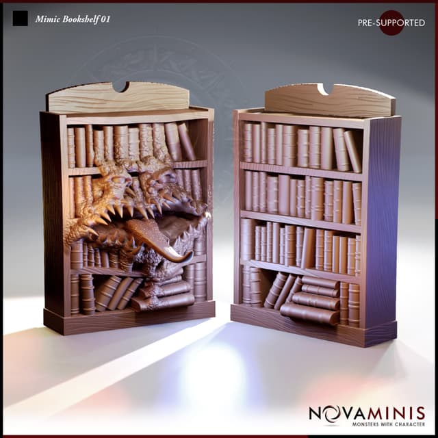 Mimic Bookshelf 01
