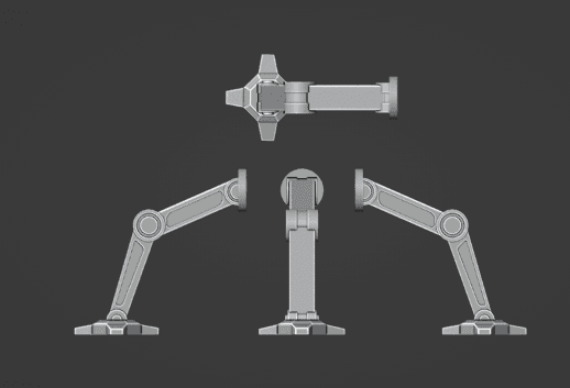Gaslands Robotic Leg