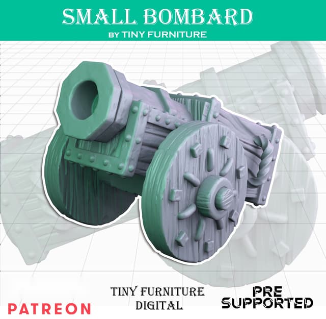 Small Bombard (Medieval Artillery)