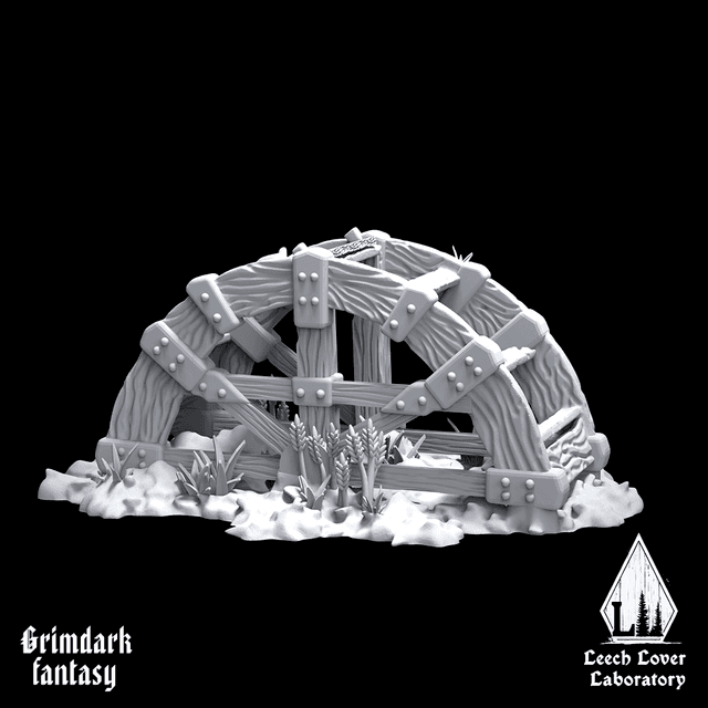 Wheel for "Spin the wheel" scenario for miniature-agnostic grimdark wargames