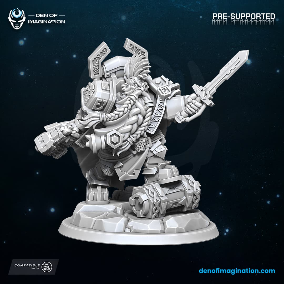 Space Dwarfs - Lord Excavator Multipart Set