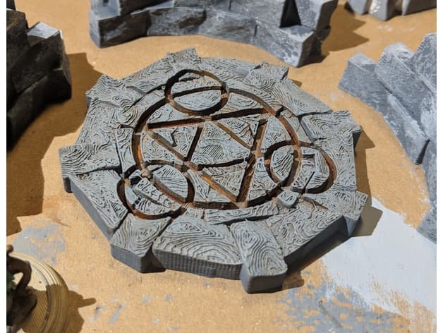 Fantasy Wargame Terrain - Teleport/Summoning Circles