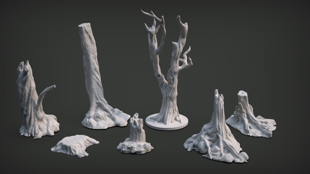 Trees & trunks