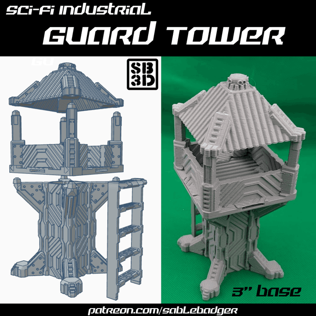 Sci Fi - Guard Tower