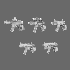Space Knights MPX Style Pistol RIGHT