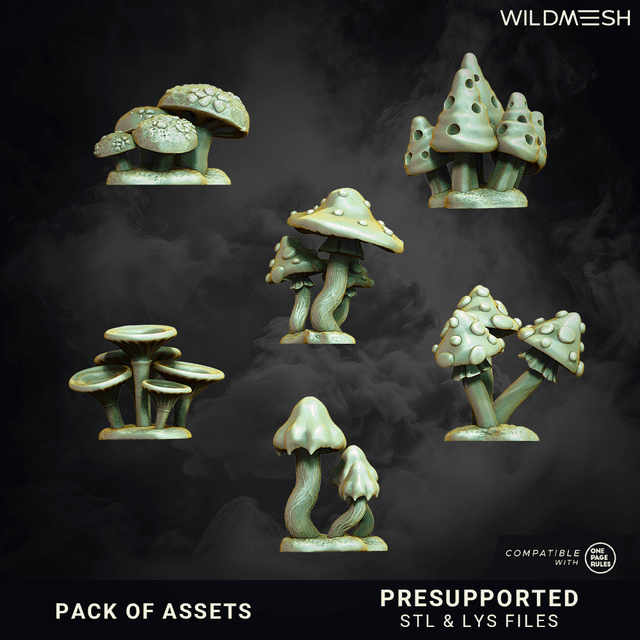 Assets - Mushrooms