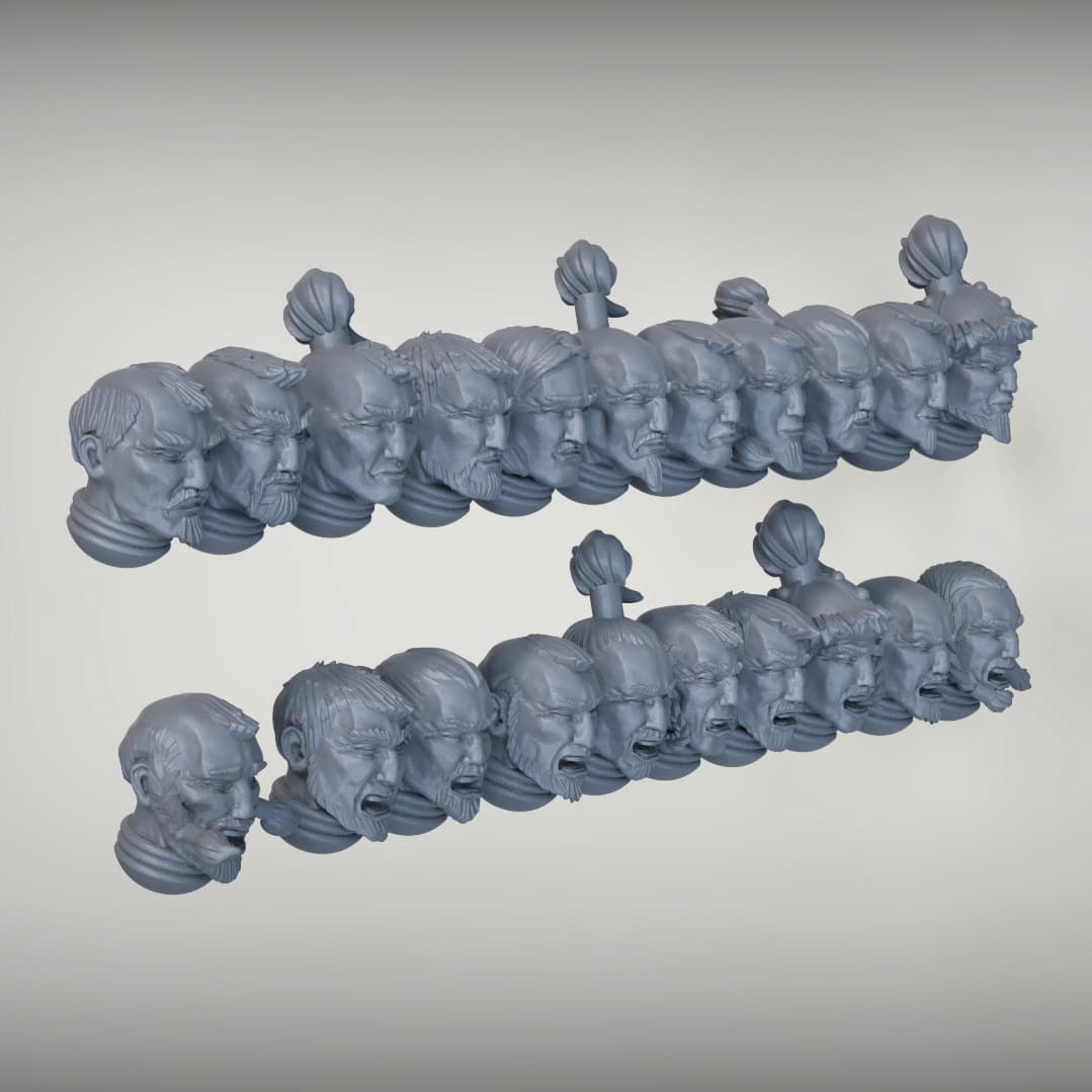 Mongol Faces
