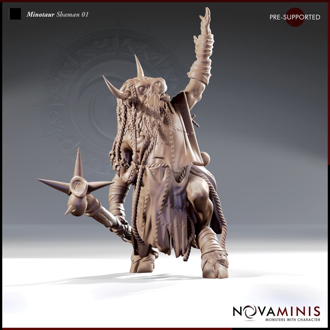 Minotaur Shaman 01