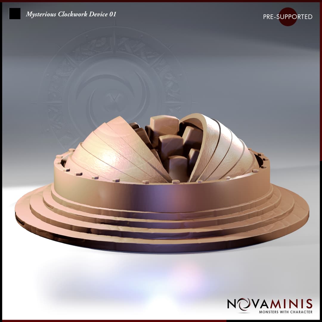 Mysterious Clockwork Device 01