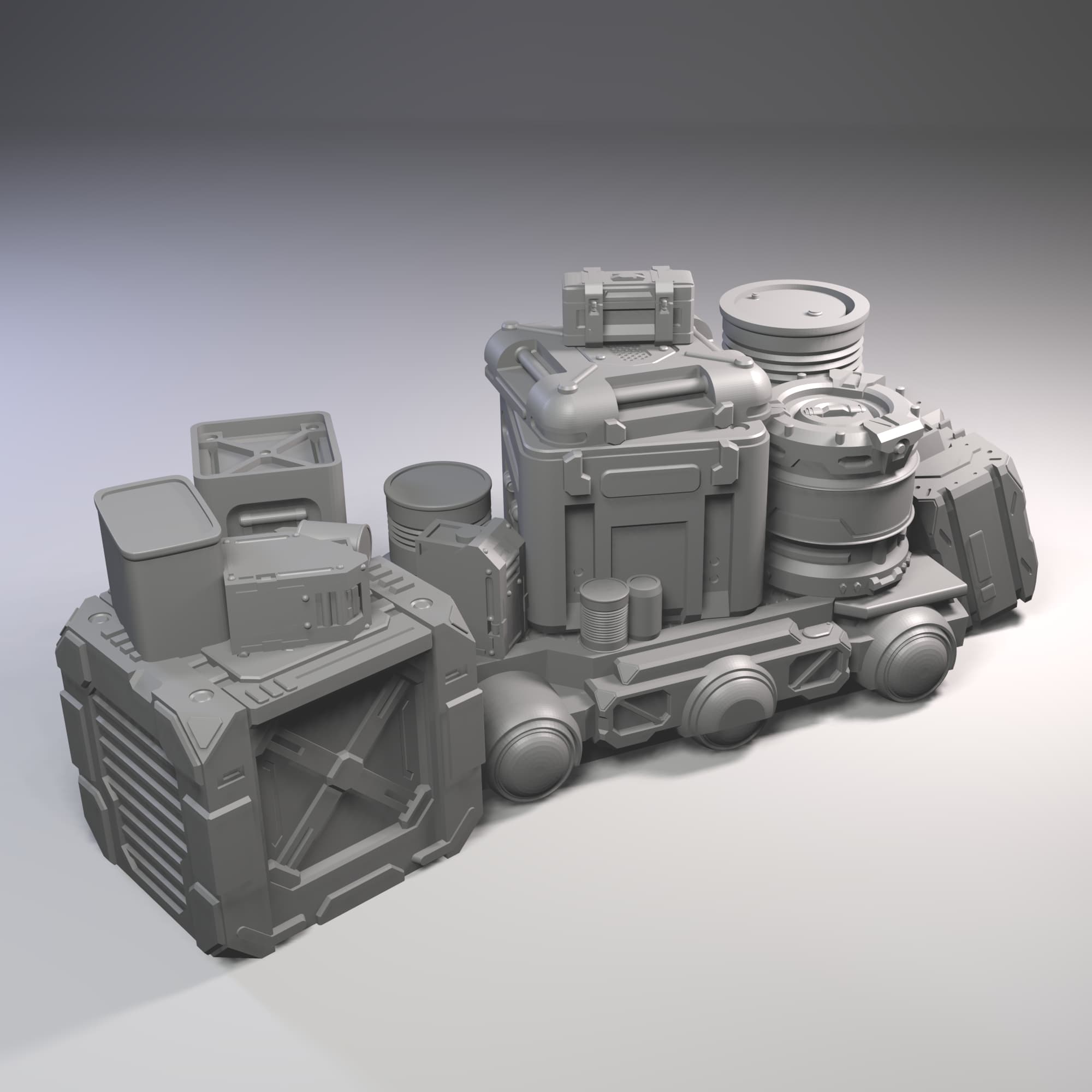 Hangar Barricades v.3