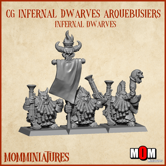 CG Infernal Dwarves Arquebusiers (Infernal Dwarves)
