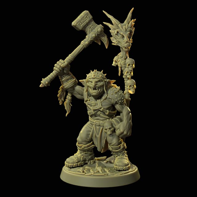 GrimSpoil — Grakk Skulltotem, the Headtaker