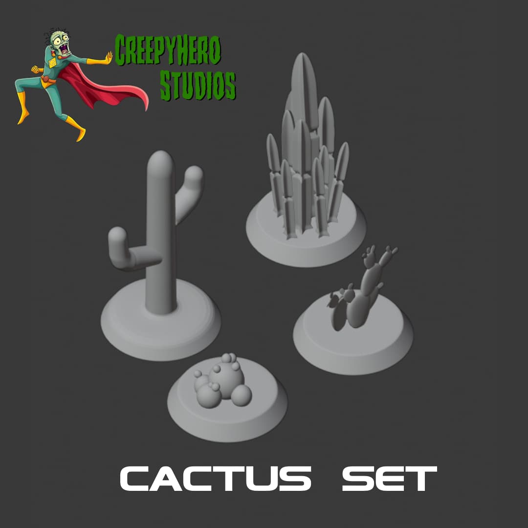 Wild West Cactus Set