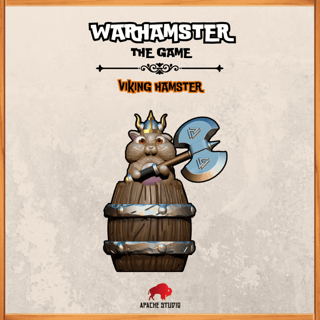 Warhamster The Game: Viking Hamster 