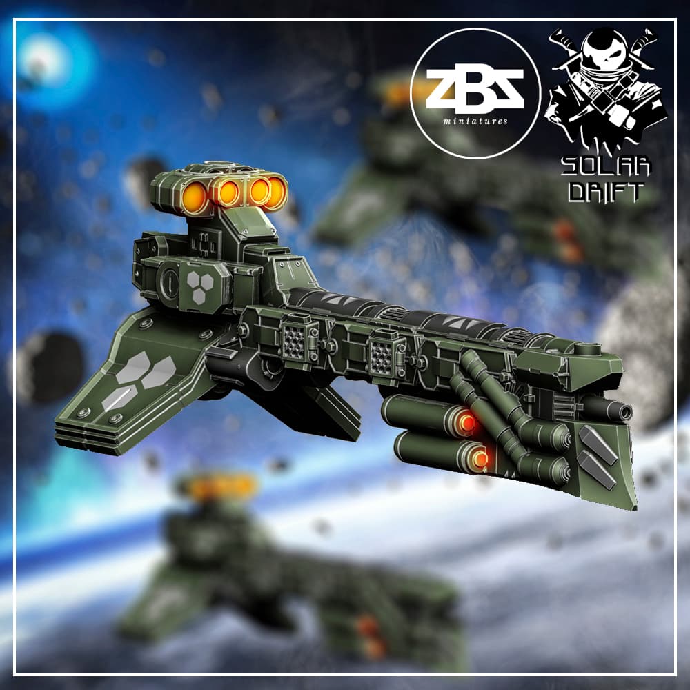 Sanctus Manipulus corvette (Solar Drift)