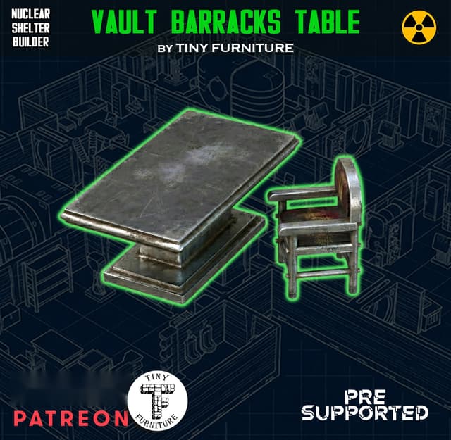 Vault Barracks Table