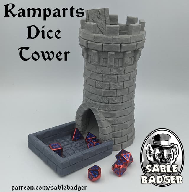 Ramparts Dice Tower