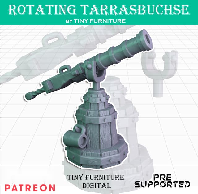 Rotating Tarrasbuchse (Medieval Artillery)