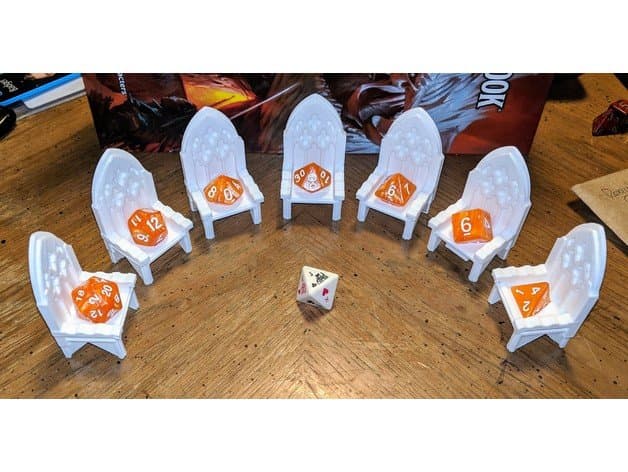 Dice Thrones - Gothic - Fits all standard Polyhedral dice
