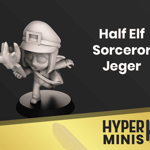 Half Elf Sorcerer Jeger
