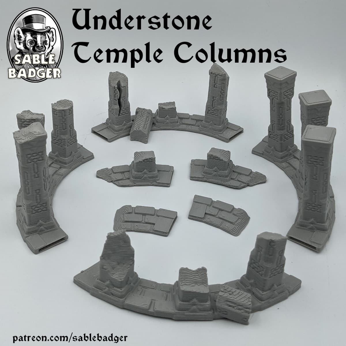 Undertsone - Temple Columns terrain