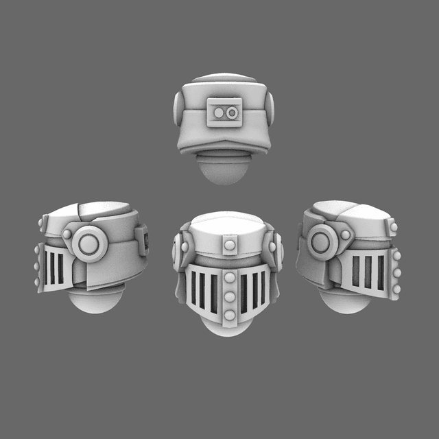 Crusader Knights V7 Great Helm Helmets