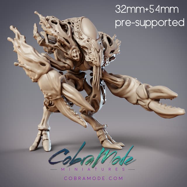 Crab Biomech - Brachyur, Lemurian Sandwalker (Pre-Supported)