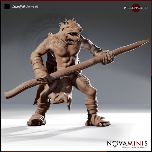 Lizardfolk Sentry 02