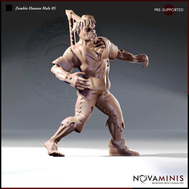 Zombie Human Male 05