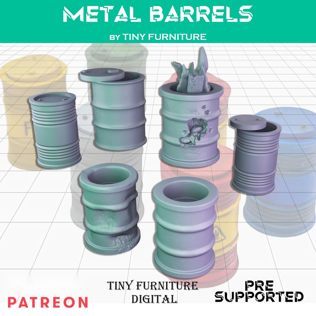 Metal barrels