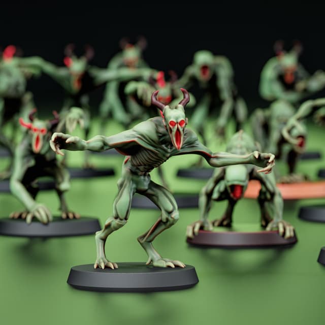 Empty horror x15 miniatures