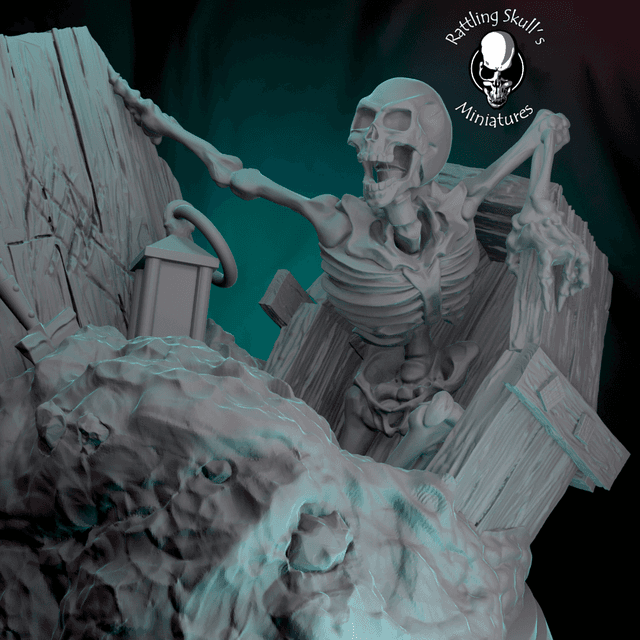 Skeleton Timmy pre supported