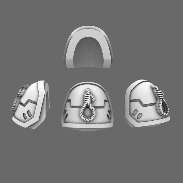 Hangmen V7 Iron Eagle Shoulder Pads