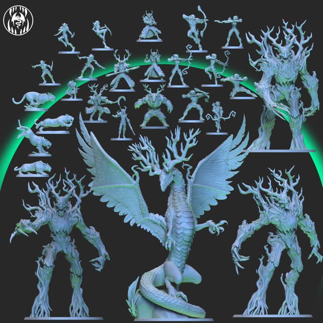 Elvenlight Watchers, OPR Compatible Armie of Elves