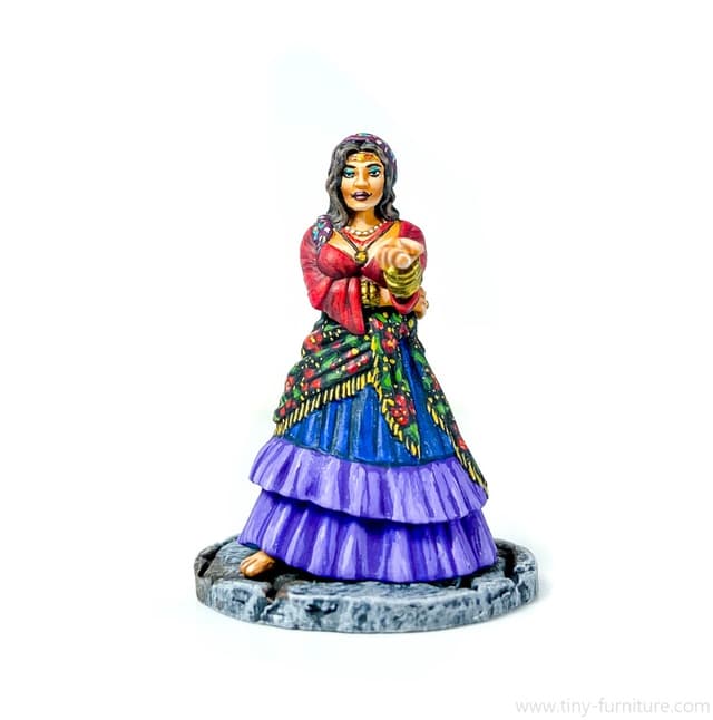 Soothsayer gypsy woman
