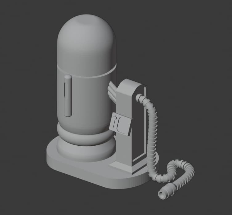 Futuristic Fuel Pump
