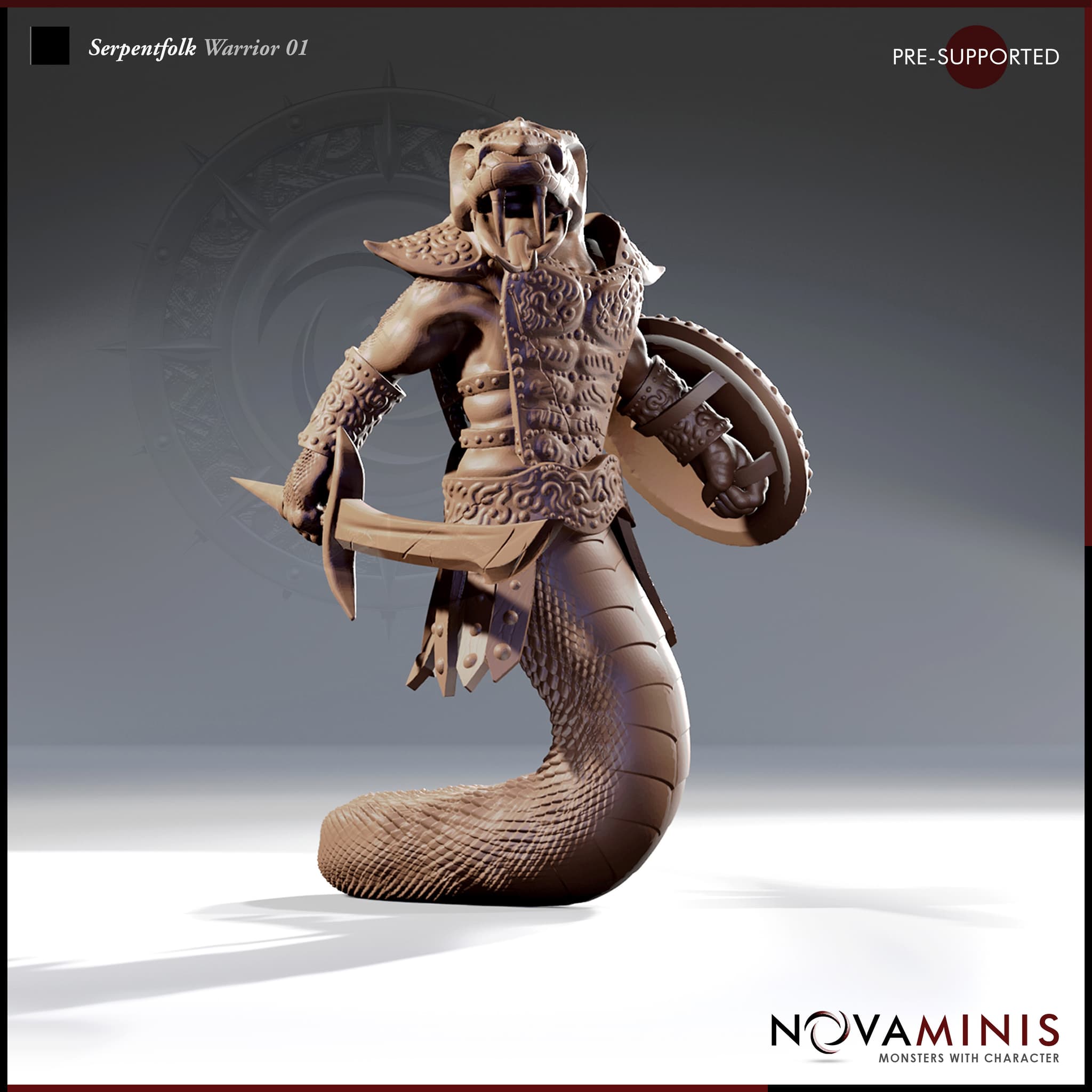 Serpentfolk Warrior 01