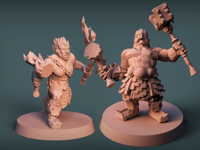 Azer Iron dwarfs pack (2)