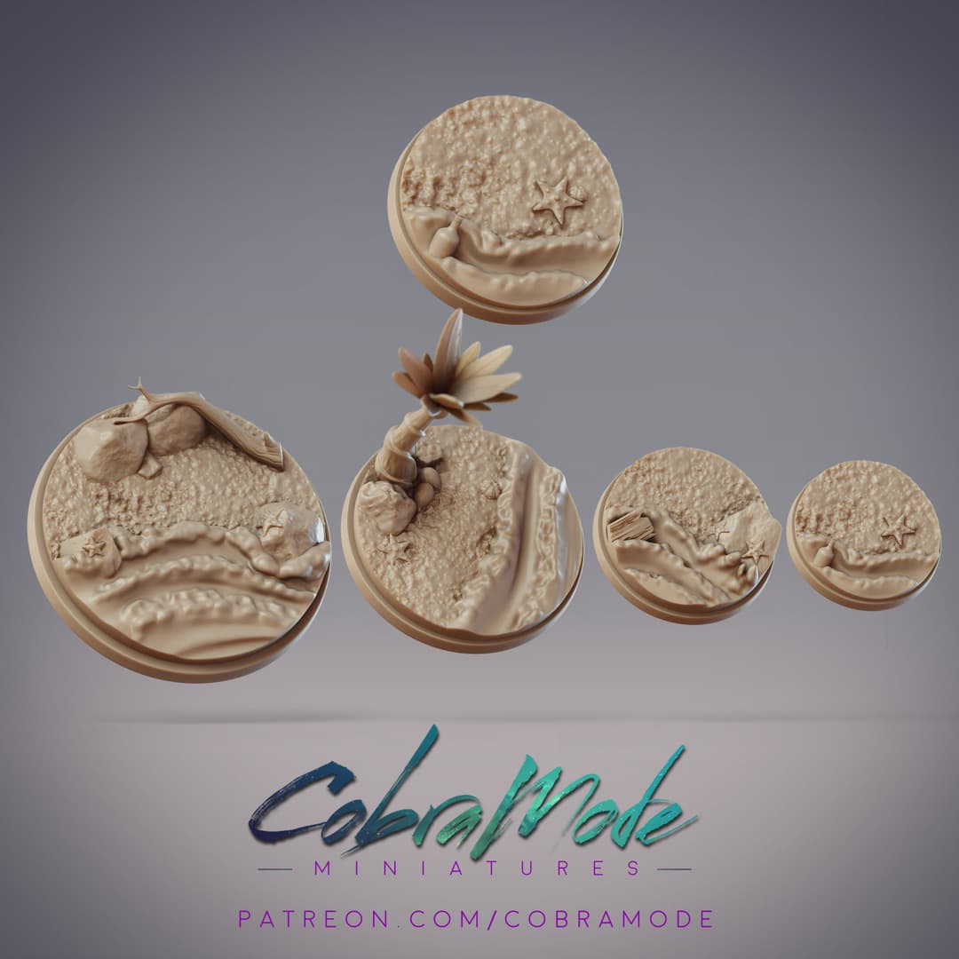 Island Beach Base Pack (4pcs)