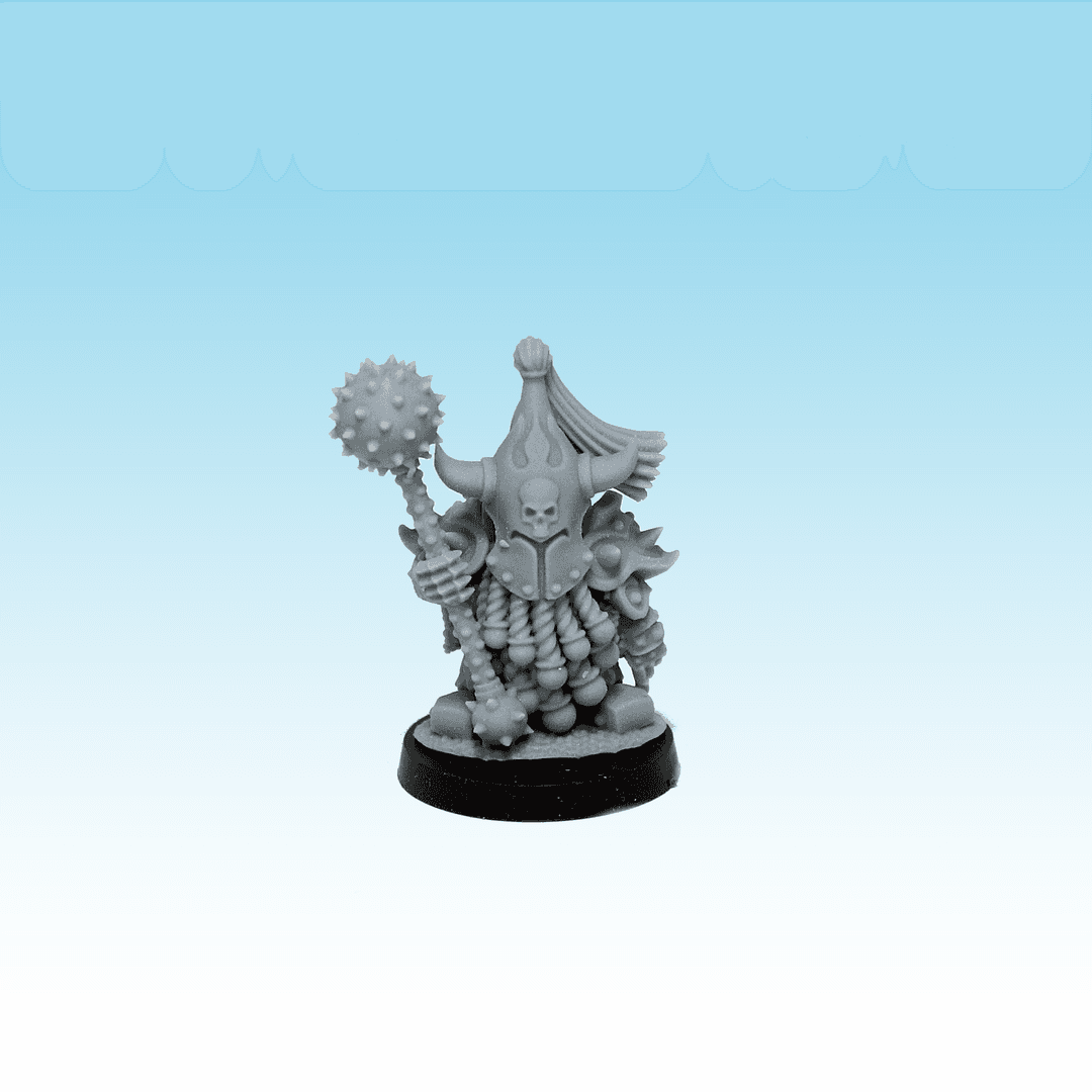 Dwarf with mace standard