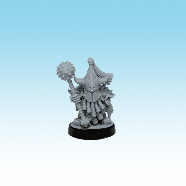 Dwarf with mace standard