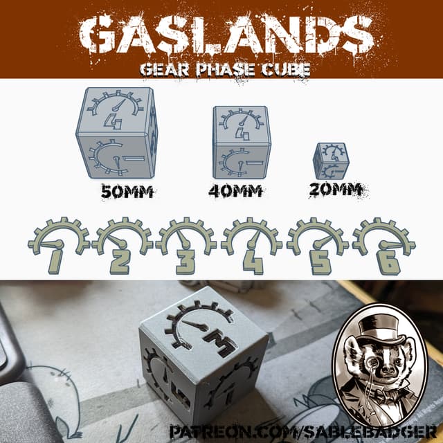 Gaslands - Gear Phase Cube
