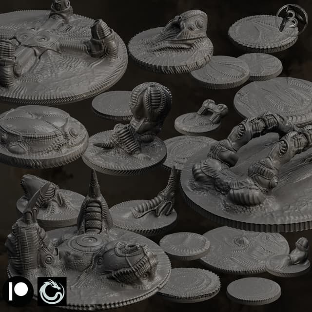 Tribes of Ash: Base Set (27 Bases)