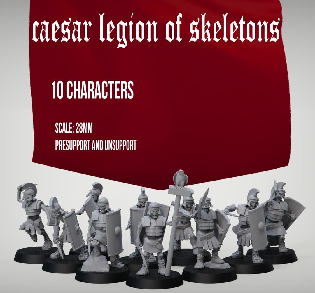 Caesar Legion of Skeletons