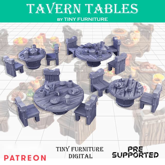 Tavern round tables