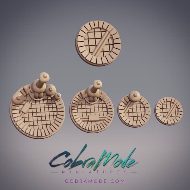 Gasworks Sewer Base Pack (4pcs)