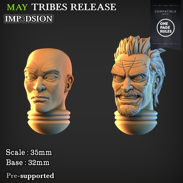 2 heads