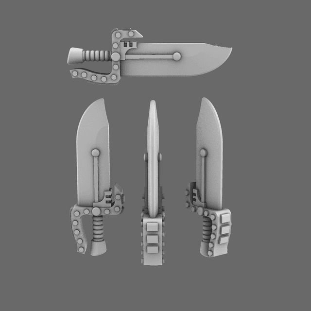 Cyber Samurai Butterfly Style Electro Sword NOHAND