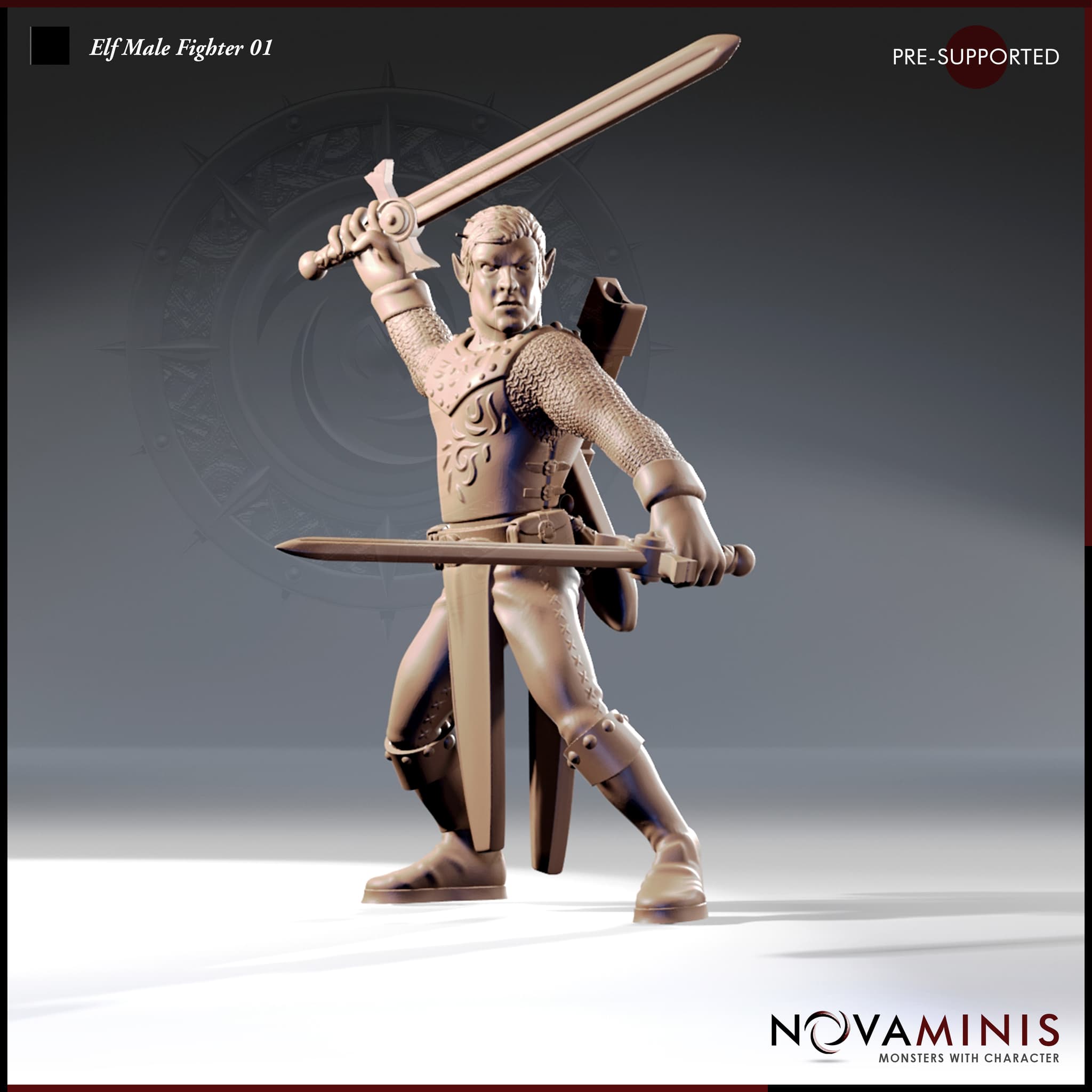 Elf Male Fighter 01