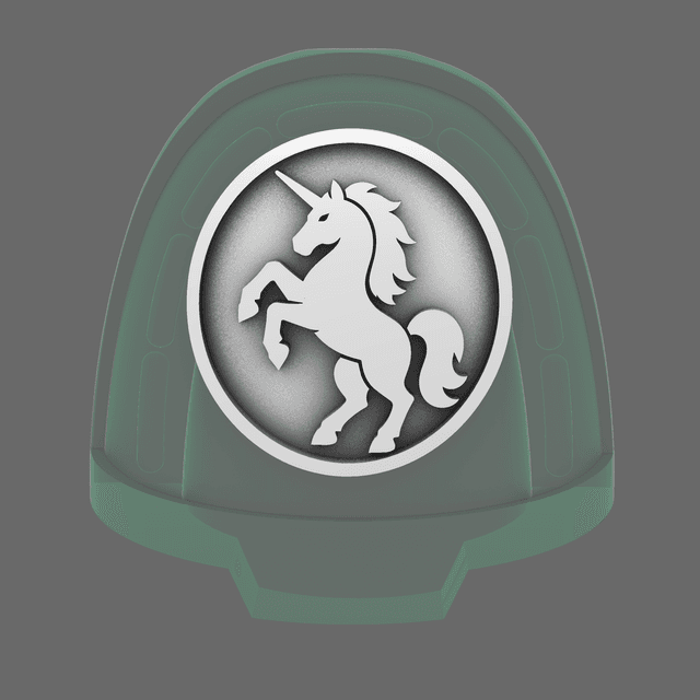 Galactic Knights V10B Shoulder Symbols LEFT